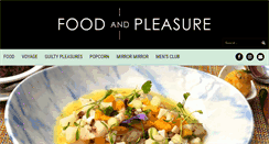 Desktop Screenshot of foodandpleasure.com